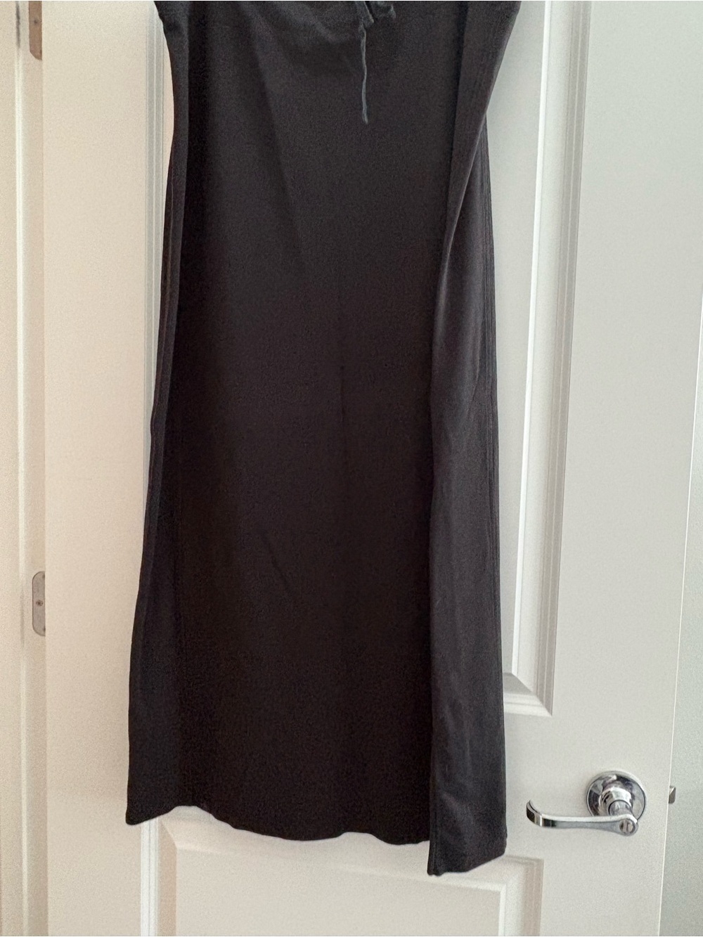 Barefoot Dreams (Malibu Collection) Black Midi Skirt - Sleek Straight Silhouette